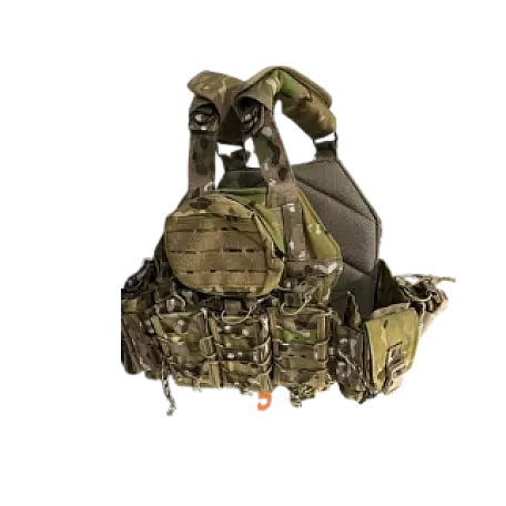 Ukrainian Military Official Tactical Body Armor Vest – Multicam, Waterproof Cordura 1000D, MOLLE System, Quick Release