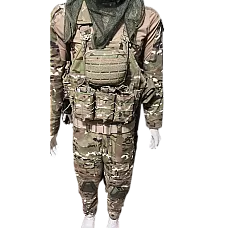 Ukrainian Military Official Tactical Body Armor Vest – Multicam, Waterproof Cordura 1000D, MOLLE System, Quick Release