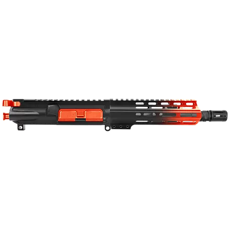 AR-15 7.5" Pistol Upper Assembly | Choose Caliber | Gradient Cerakote Finish | Premium Performance