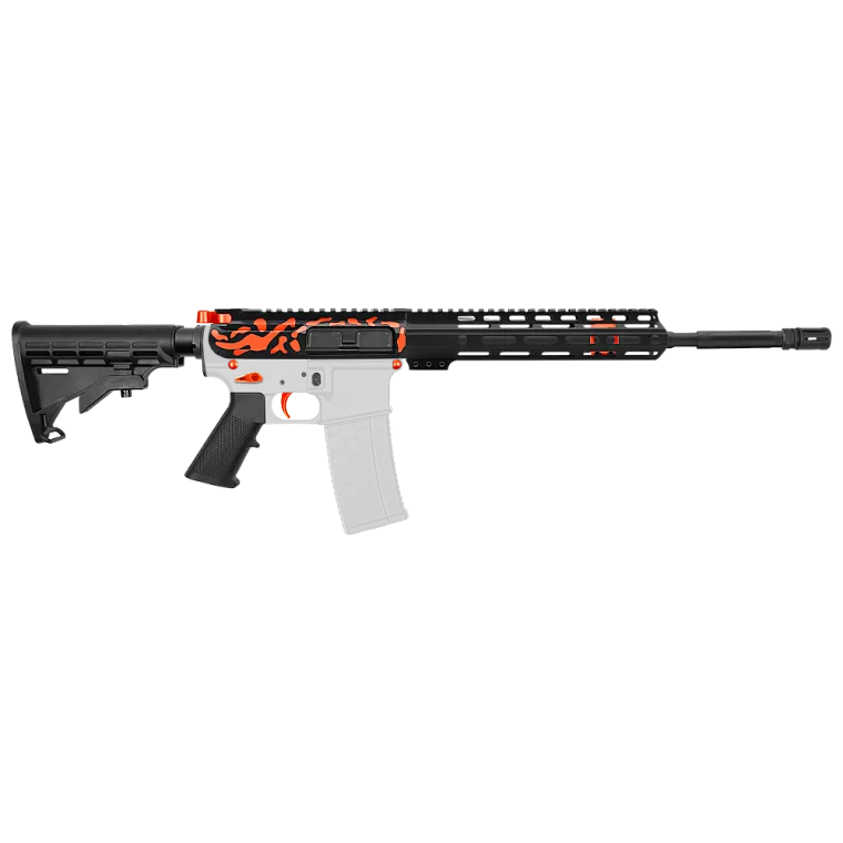 AR-15 300 Blackout 16 inch Carbine Kit with 10 inch M-LOK – Cerakote Camo Accent Colors