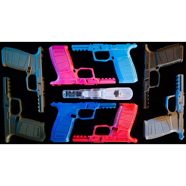 Geisler Defence 19X 80% Pistol Blank – Gen 1-3 Compatible, G2 Design, Choose Color