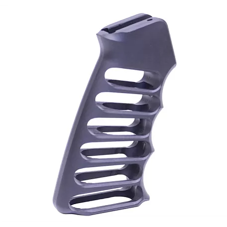 AR SKELETONIZED GRIP WITH PISTOL GRIP SCREW - VARIOUS ANODIZED COLORS
