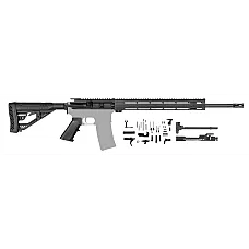 AR-15 5.56/.223 20" Nitride Fluted Rifle Kit / 15" Mlok / A2 / Adaptive Stock