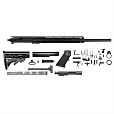 AR-15 5.56/.223 24" premium tactical rifle kit / 15" mlok / target crown