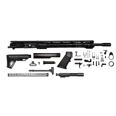 AR-15 .458 Socom 16" slim profile rifle kit / Alpha Stock / 12" Mlok