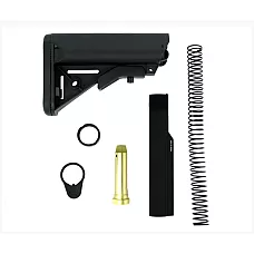 AR-15 MIL-SPEC 6 POS. PREMIUM STOCK W/BUFFER TUBE ASSEMBLY