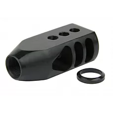 AR-15/AR-10 5/8x24 Thread Tanker Style Muzzle Brake