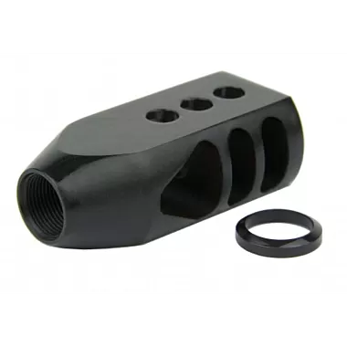 AR-15/AR-10 5/8x24 Thread Tanker Style Muzzle Brake